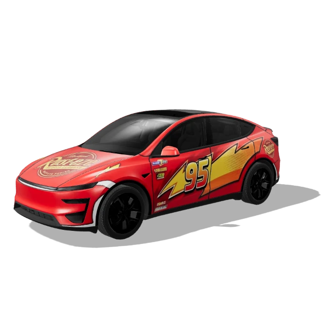 Red character pattern 1B61 — Model Y (2025+) Performance