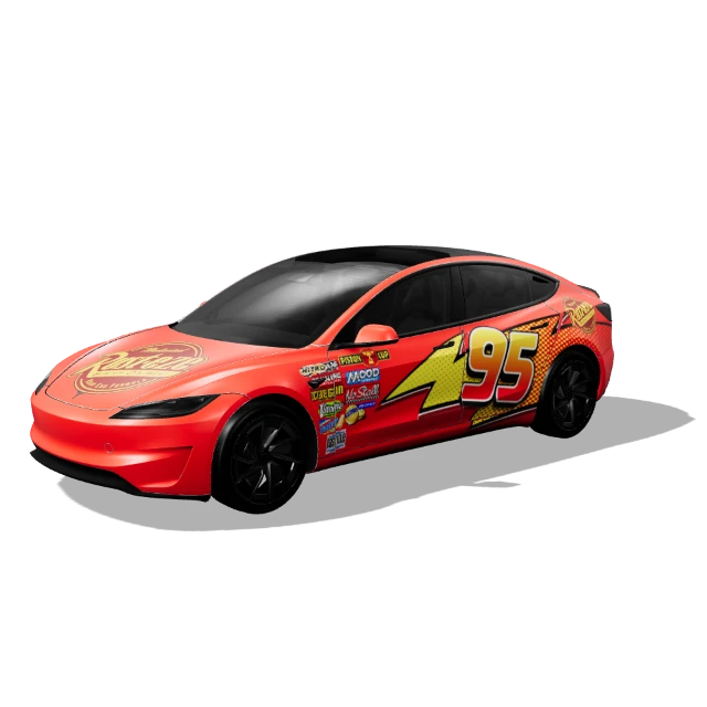 Red character pattern 20F8 — Model 3 (2024+) Performance