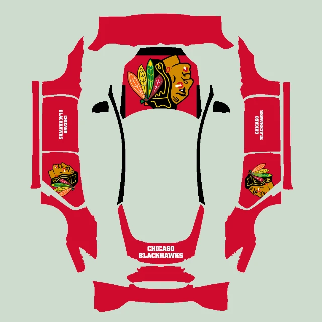 Chicago Blackhawks team livery