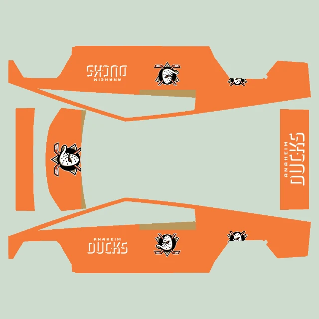 Anaheim Ducks team livery — Cybertruck