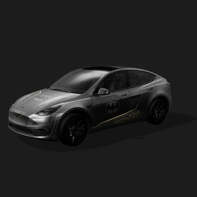 Dark bat silhouette wrap