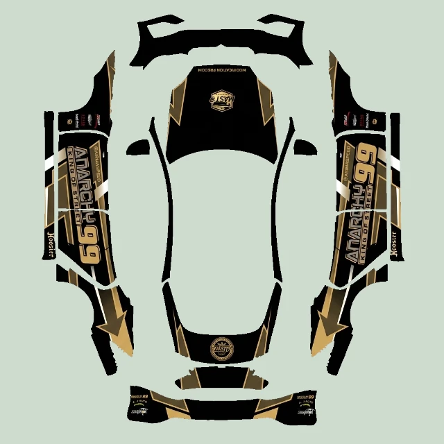 Dark creative pattern A9C7 — Model S (2025+) Plaid