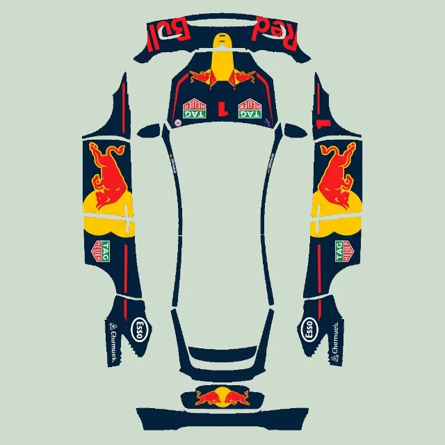Dark racing livery F6E8 — Model X (2021+)